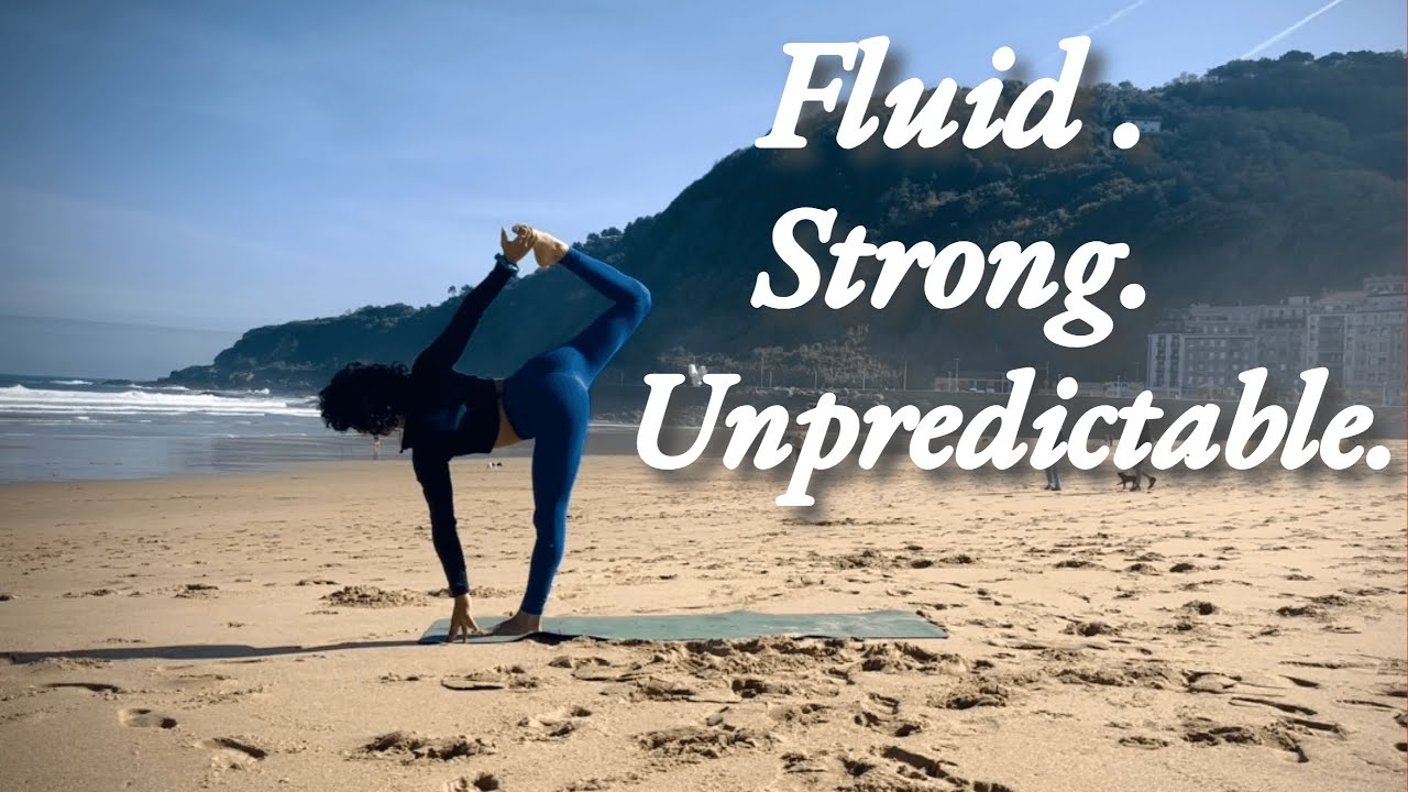 Water element-inspired Vinyasa Flow (20 mins)