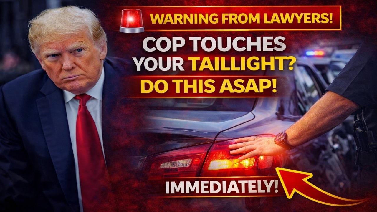 If a Cop Touches Your Taillight During a Stop, Do THIS Immediately (Lawyers Explain Why)