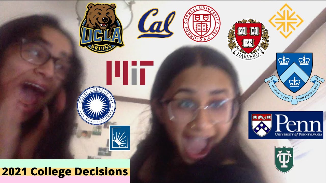 2021 College Reactions | MIT, Harvard, UPenn, UC's +more | Canadian Applies to College in the States