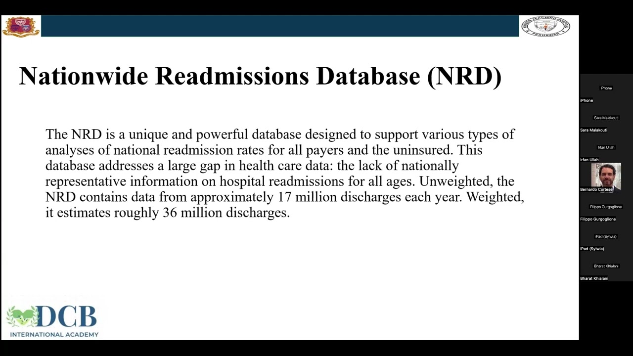 Using Large Databases for Cardiovascular Outcome Research | DCB Academy Lesson
