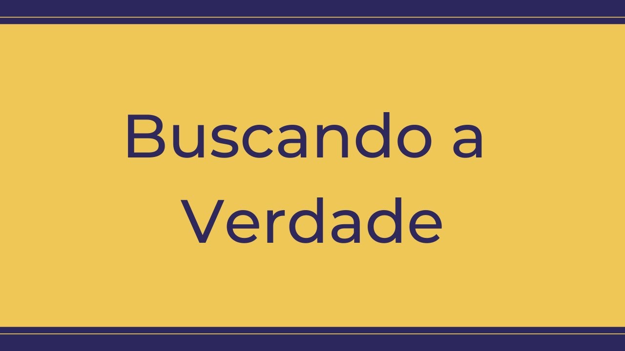 Trigueirinho | Buscando a Verdade