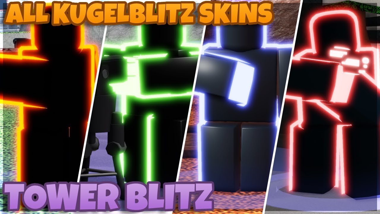 Every Kugelblitz skin in Tower Blitz!