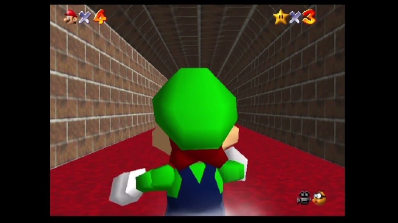 Luigi é totalmente real em sm64