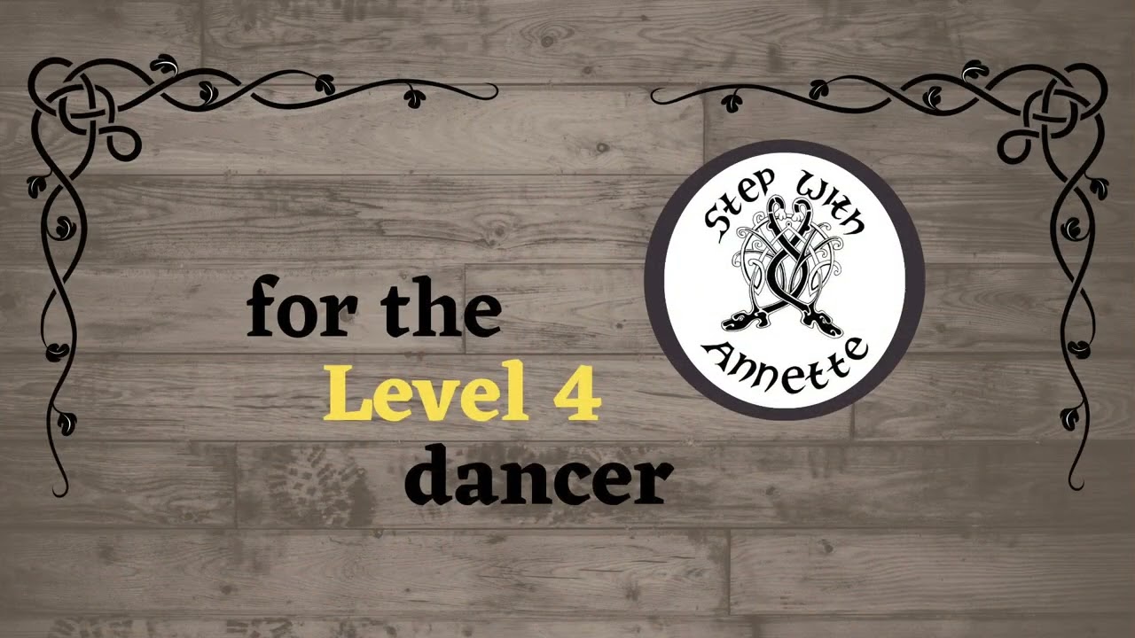 Home Study Dance Tutorials - Step with Annette - from levels1-4 (B13)