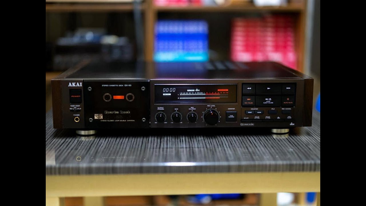 AKAI GX 93 демонстрация работоспособности