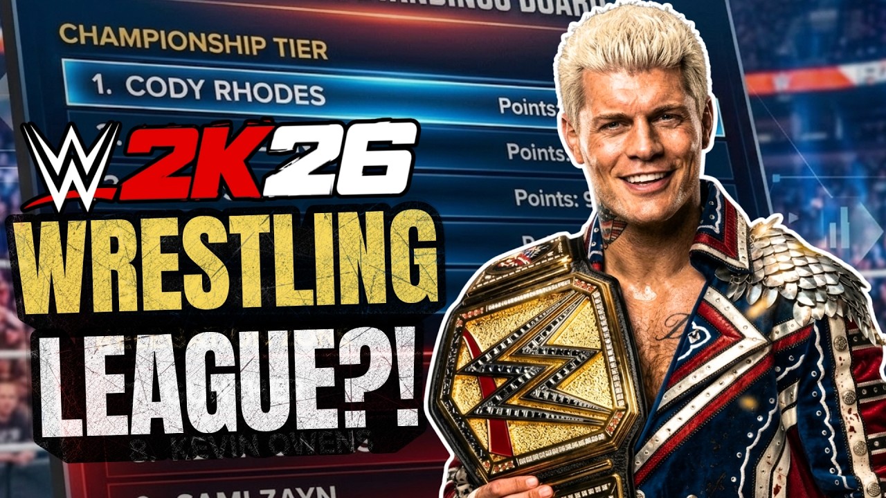 I Turned WWE 2K26 Universe Mode Into A REAL League
