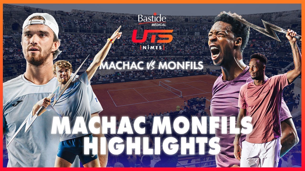 The Air Machete Tomas Machac vs La Monf Gaël Monfils | Bastide Médical UTS Nîmes 2025