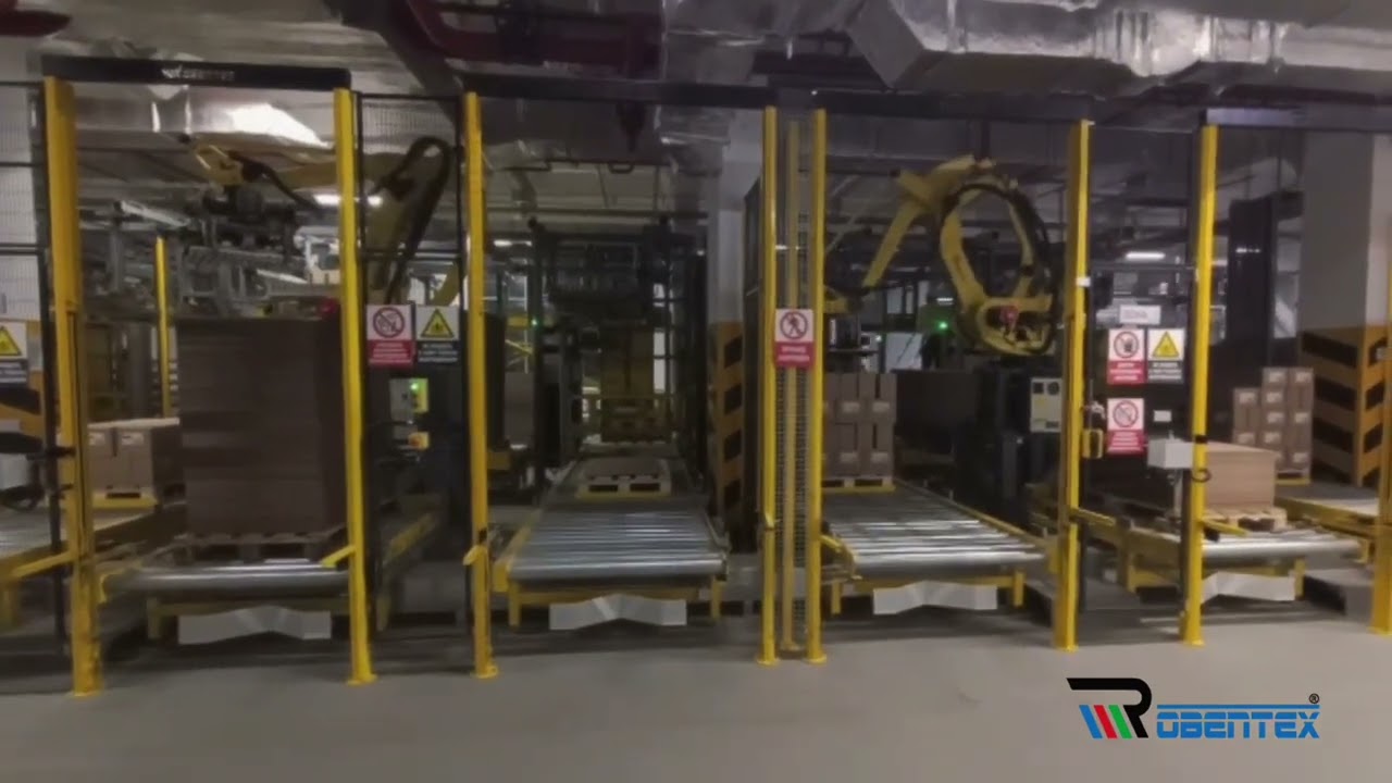 RobenteX Palletizing Systems I Robotik Paletleme Uygulaması