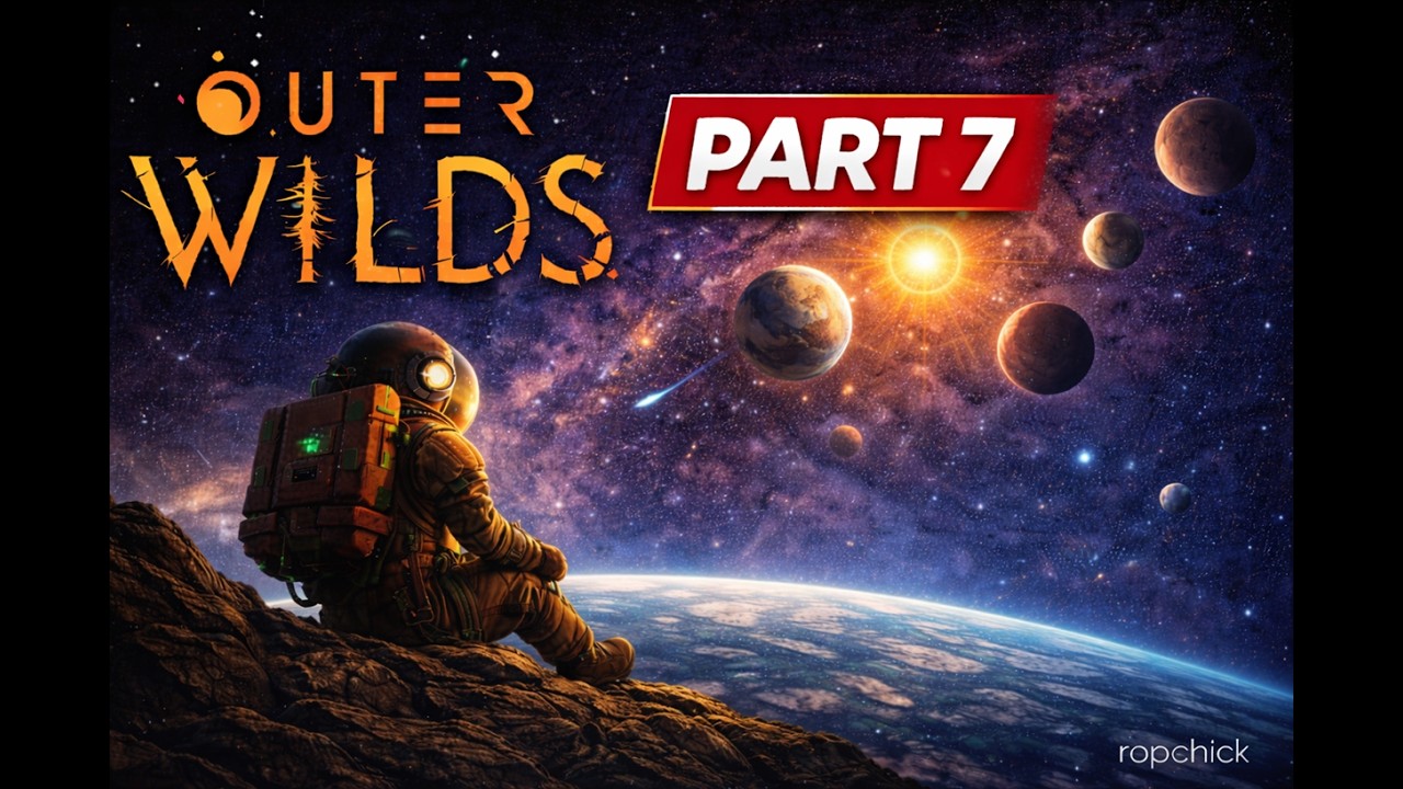 COMET AND GIANT'S DEEP AMAZING PLANET | OUTER WILDS 7
