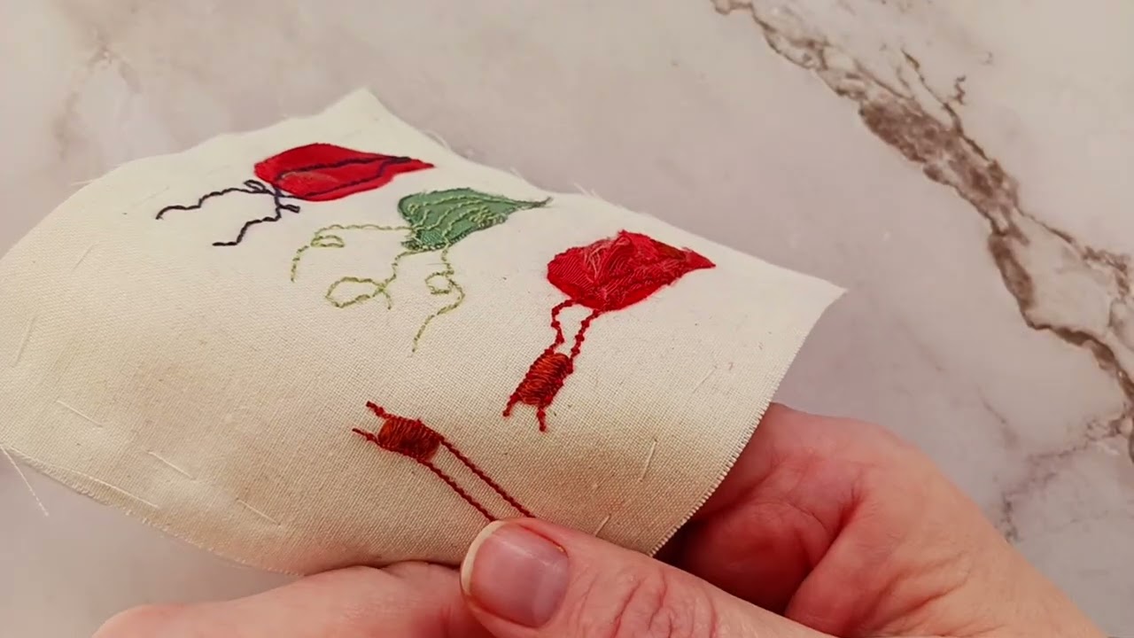 Charles Rennie Mackintosh-inspired SAL - Week 3 - Stylised Tulips