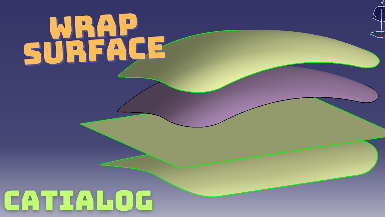 Wrap Surface - CATIA V5 -CATIALOG