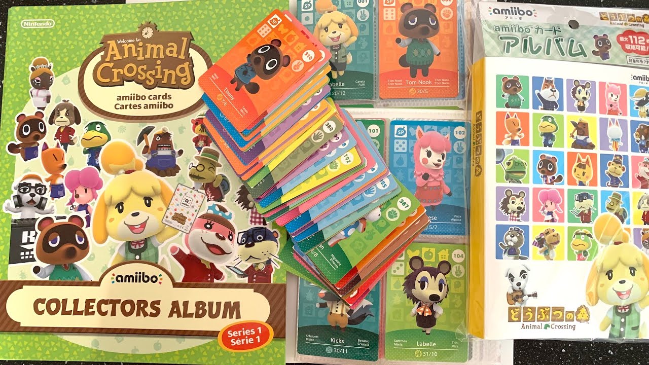 Ma collection de cartes Amiibo Animal Crossing : on trie & complète avec nouveau Collectors album