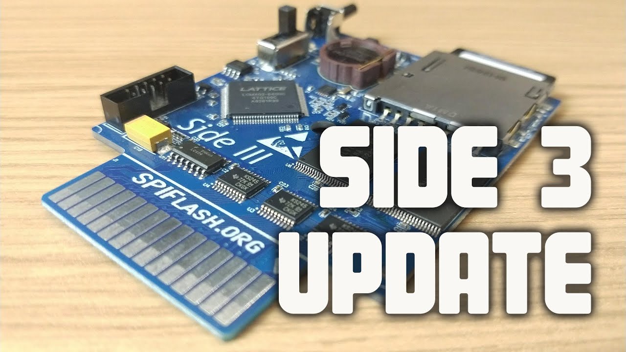 SIDE 3 Update: Cartridge Emulation Working
