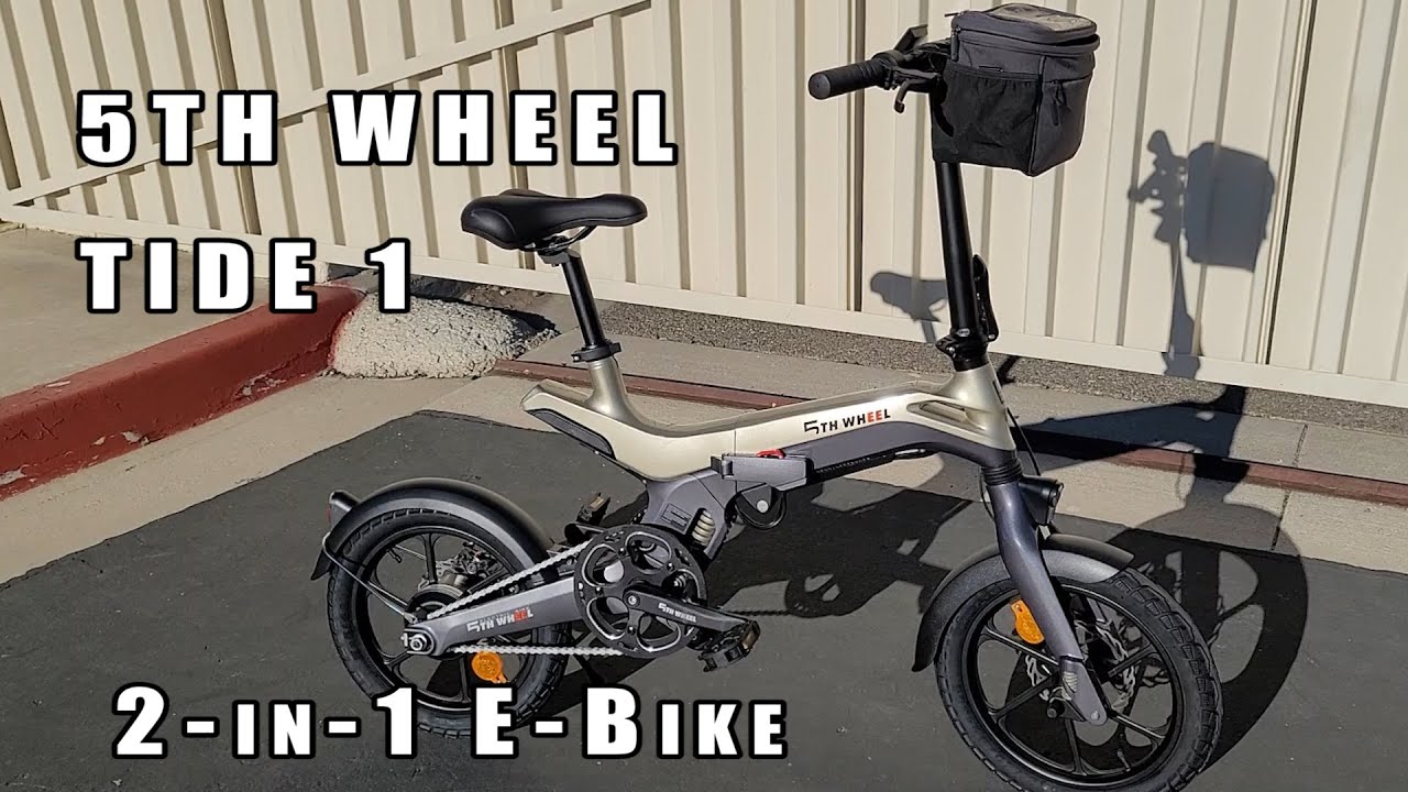 5TH WHEEL TIDE-1 2-in-1 Folding E-Bike Review 🚲