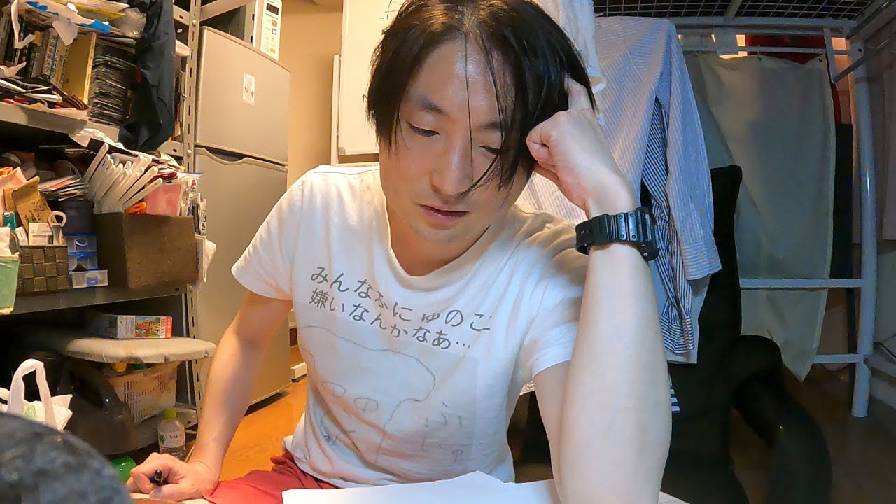 夜に阪大理系数学を解いた平日の勉強ルーティンvlog