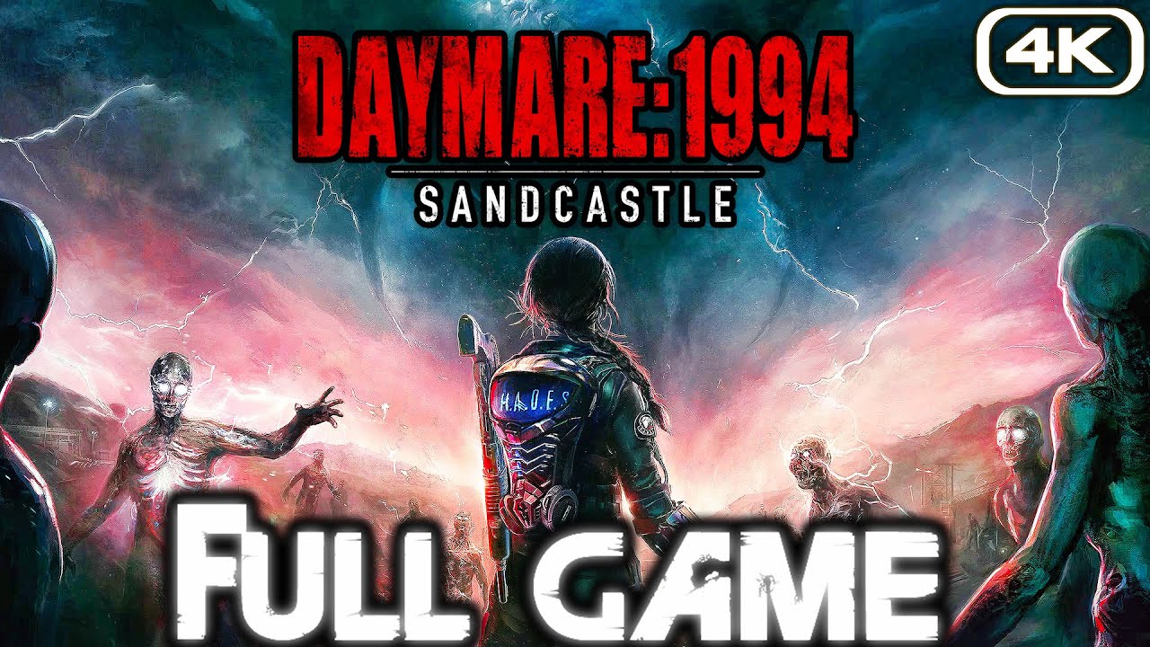 DAYMARE 1994 SANDCASTLE Gameplay Walkthrough FULL GAME (4K 60FPS) No Commentary
