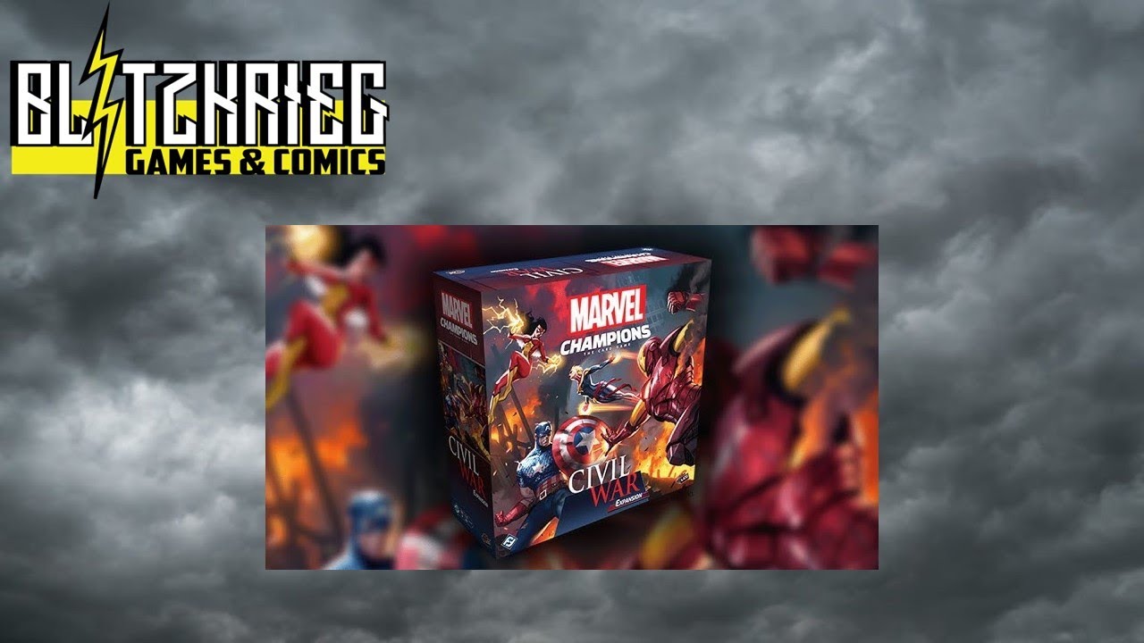 Marvel Champions: Civil War Expansion Unboxing Card Game PVP