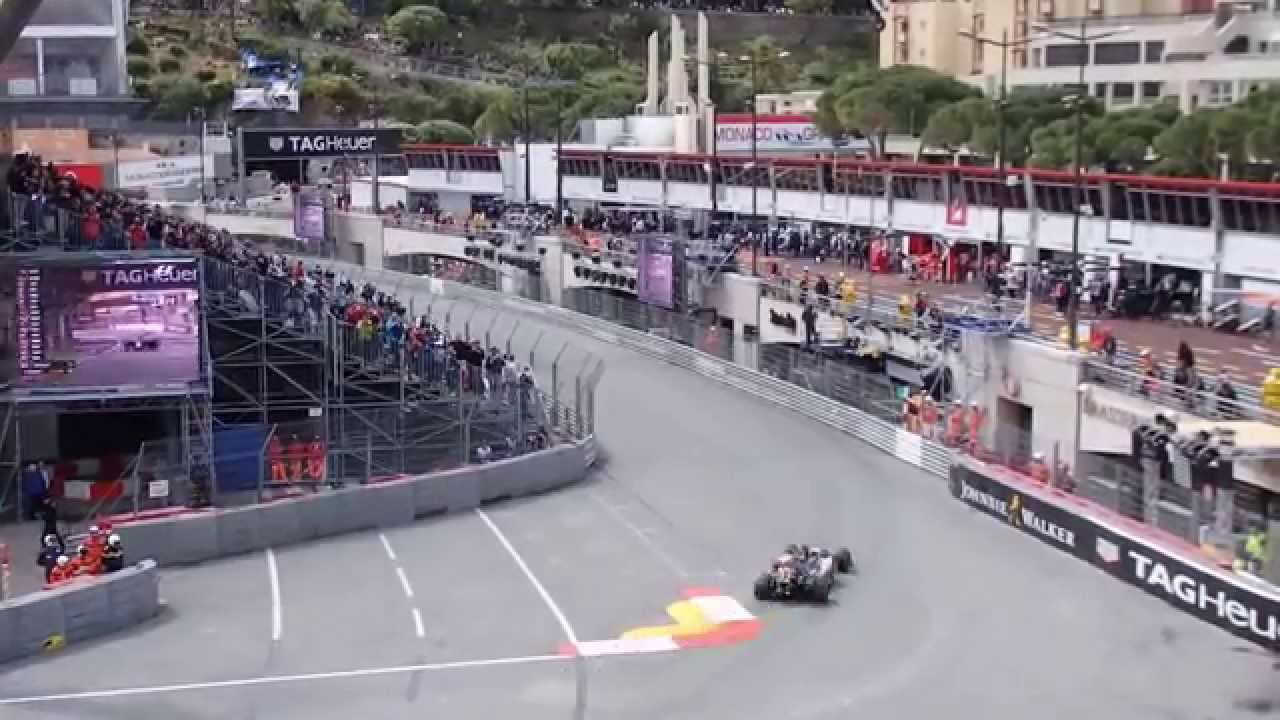 View of Monaco Grand Prix - from Grandstand L