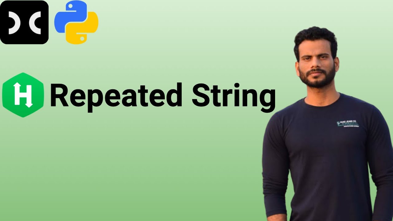 Repeated String  [HackerRank] | Python | Interview