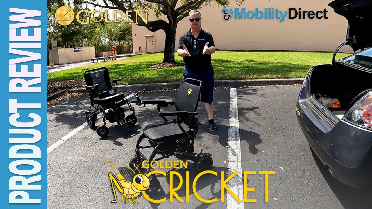 🧑‍🦼Golden Technologies Cricket Folding Power Wheelchair Review GP302