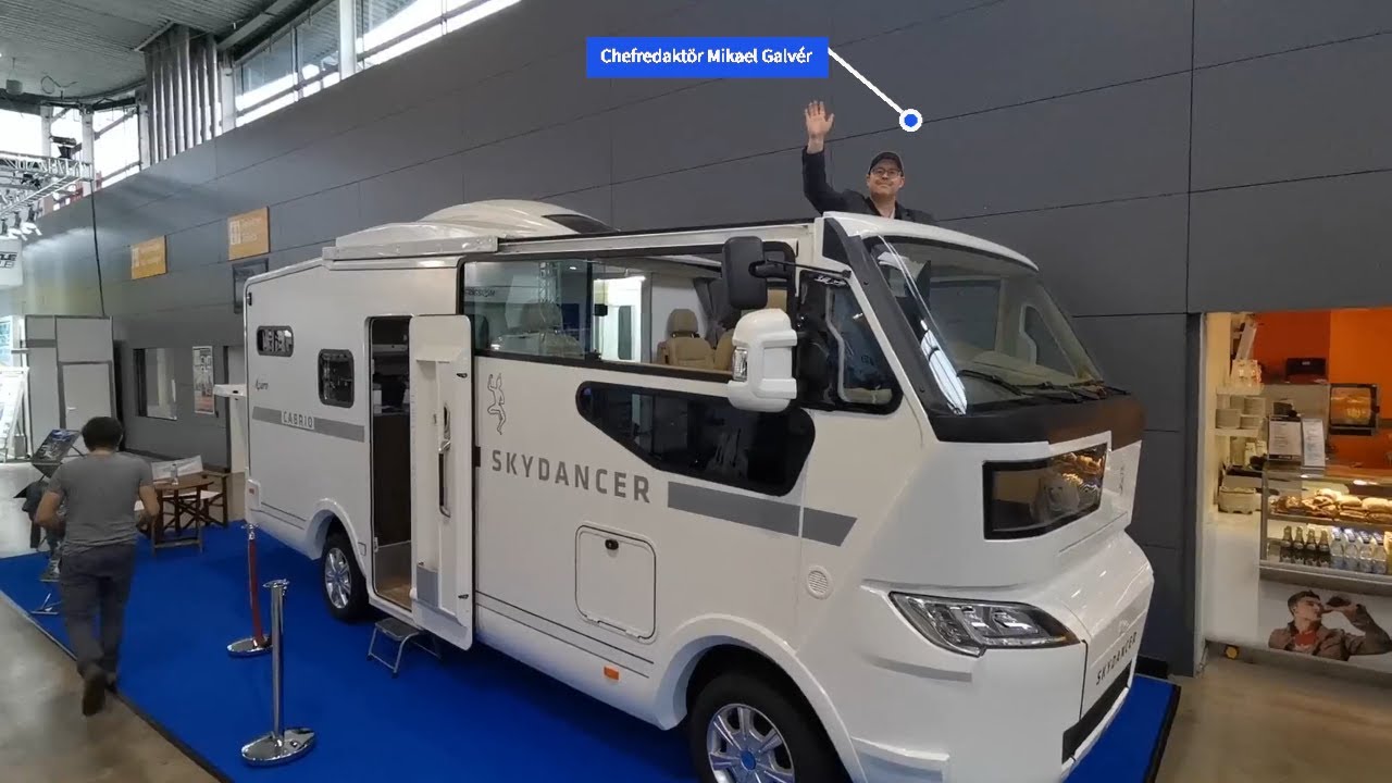 Skydancer Apéro Cabrio - Världsunik husbil med cabriolet