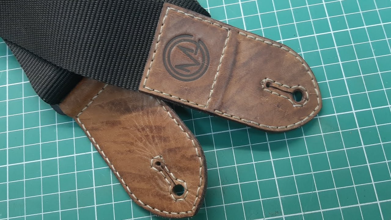 OMGUITARS. Custom guitar strap. Ремень для гитары ручной работы.