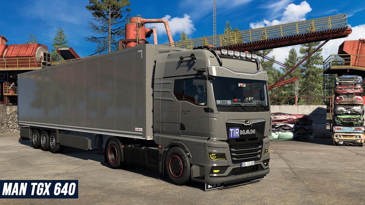 ETS2 MAN TGX 640 - Traumstraßen in Finnland [3142] EURO TRUCK SIMULATOR 2