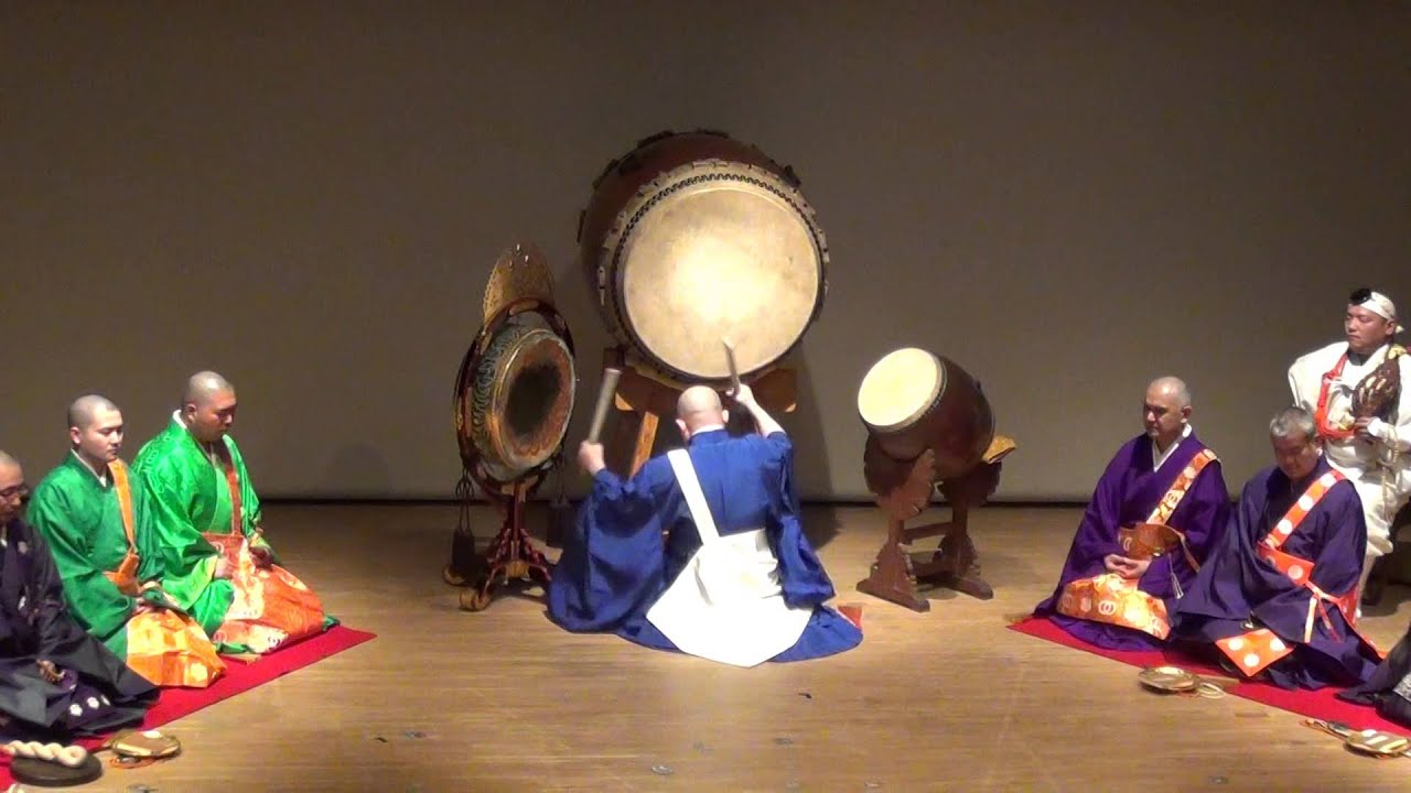 2015 向源@増上寺 法楽太鼓「般若心経」～奉納太鼓