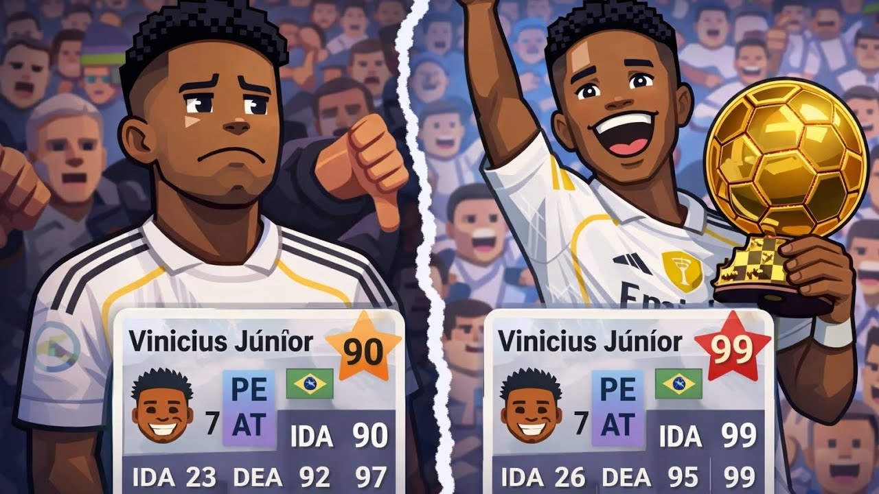 TENTANDO TRAZER O VINI JR DE VOLTA AO SEU PRIME NO WORLD SOCCER CHAMPS! 👑⚽