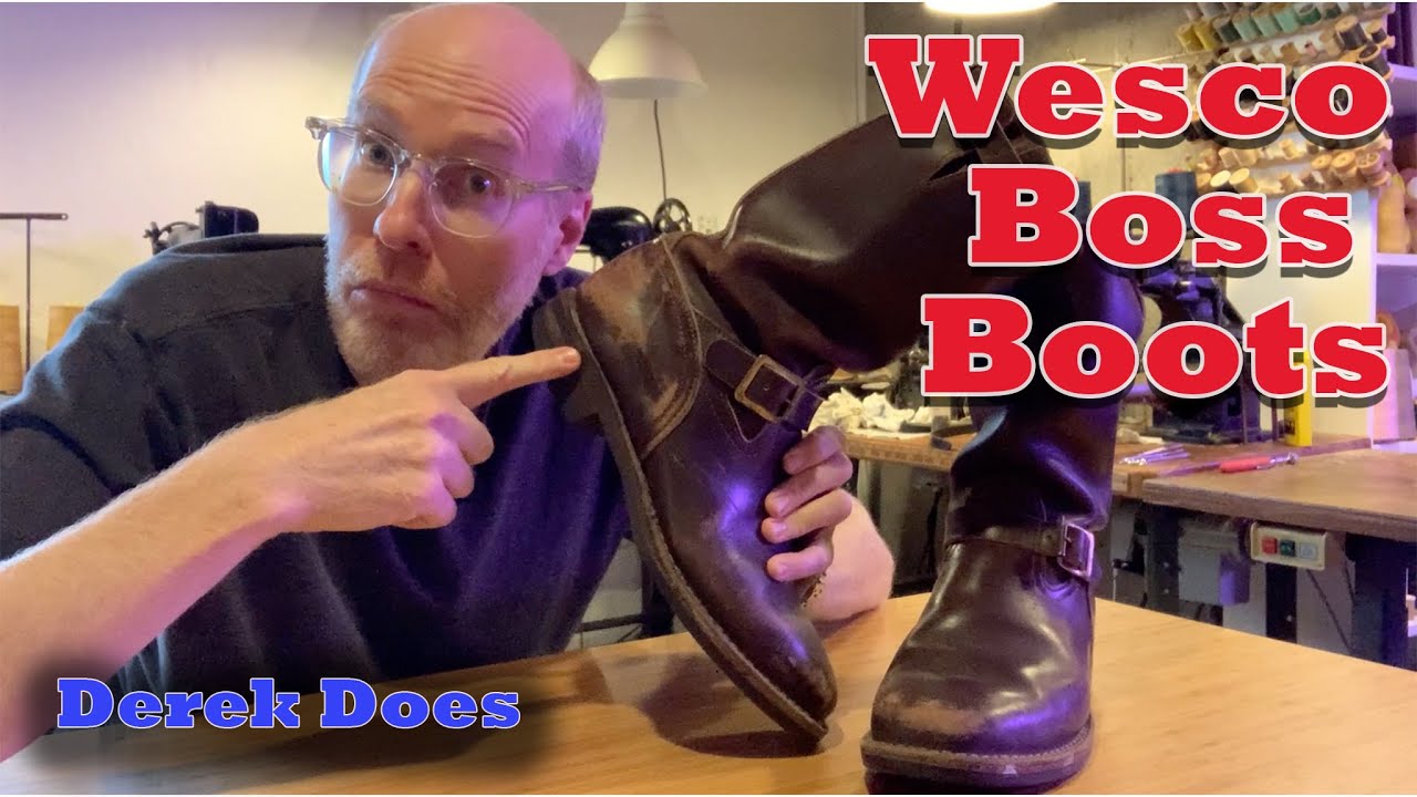 Wesco Boots, Boss Boots Custom on Derek Does.