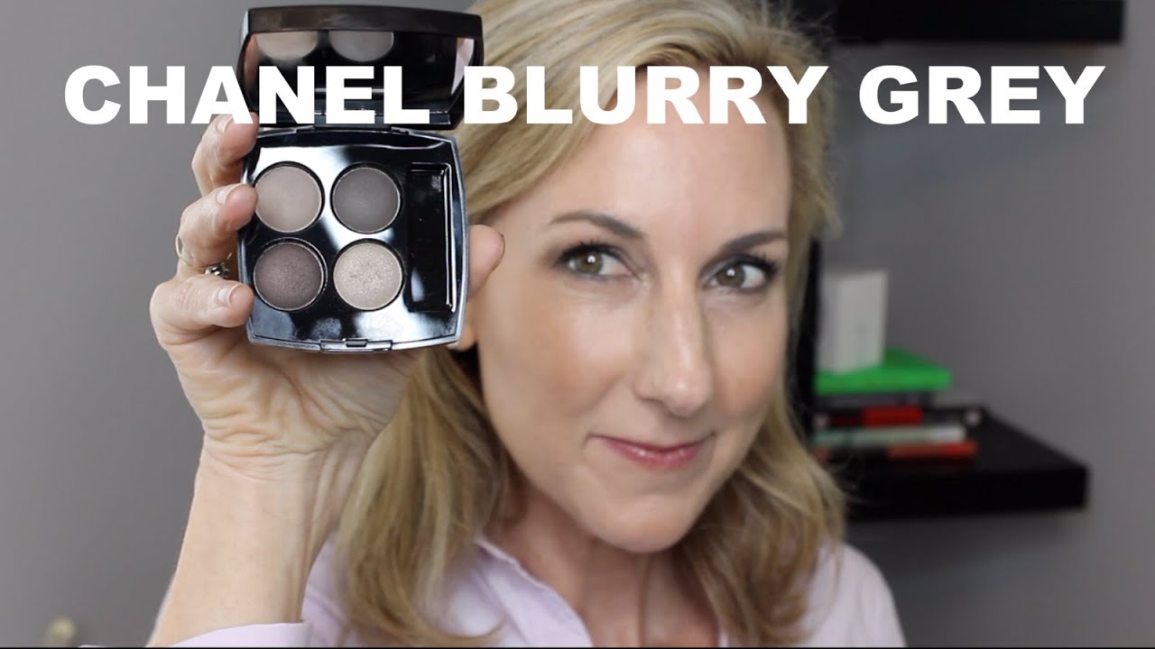CHANEL BLURRY GREY EYESHADOW LOOKS!