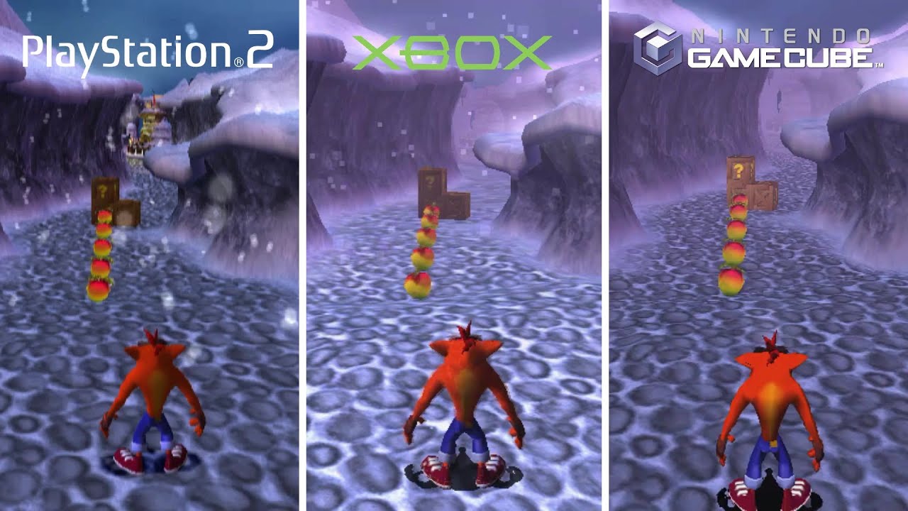 Crash Bandicoot: The Wrath of Cortex [2001] PS2 vs Xbox vs GameCube (Graphics Comparison)