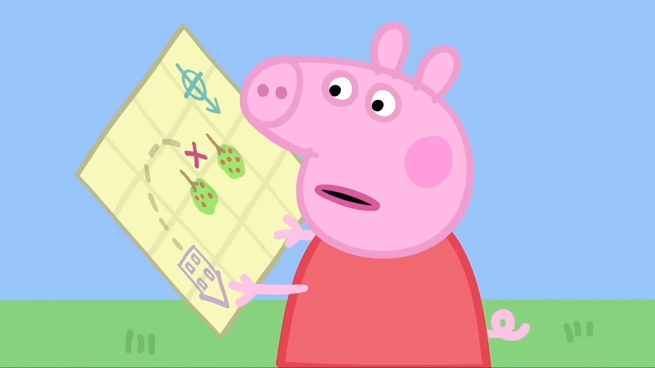 Pras&aacute;tko Peppa | Hled&aacute;n&iacute; pokladu | Karikatury Pro Děti