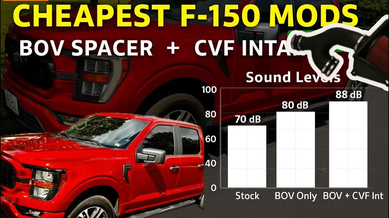 2023-2025 Ford F150 Blow Off Valve Separator Plate Installation (ADD-W1) Turbo Sound Upgrade. #bov 