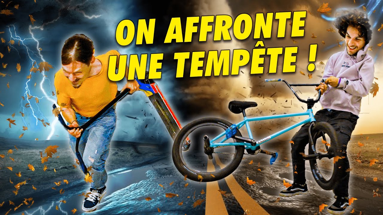 Rider dans une tempête ! Ça fait quoi ?!