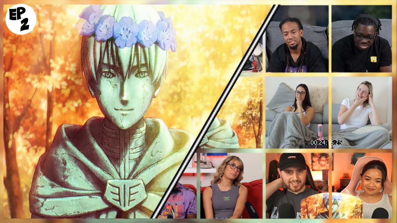 FERN SAYS GOODBYE TO HEITER (FRIEREN FULL EPISODE 2 REACTION MASHUP)