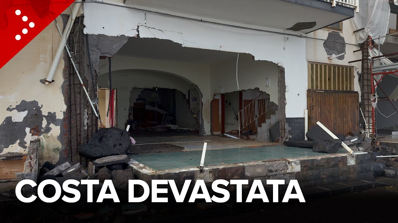Stazzo di Acireale devastata dopo il passaggio del ciclone Harry. Gli abitanti: “Giorni disastrosi”
