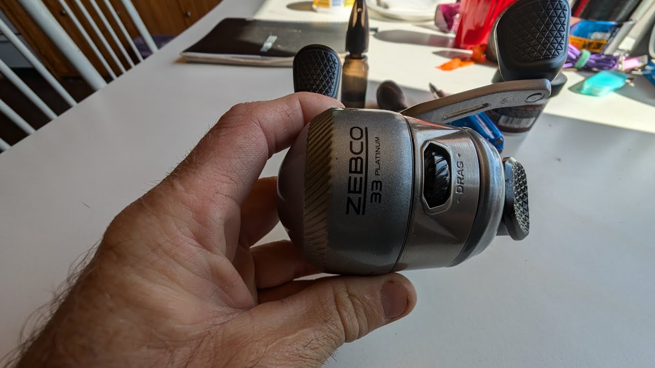 zebco 33 platinum take apart and service