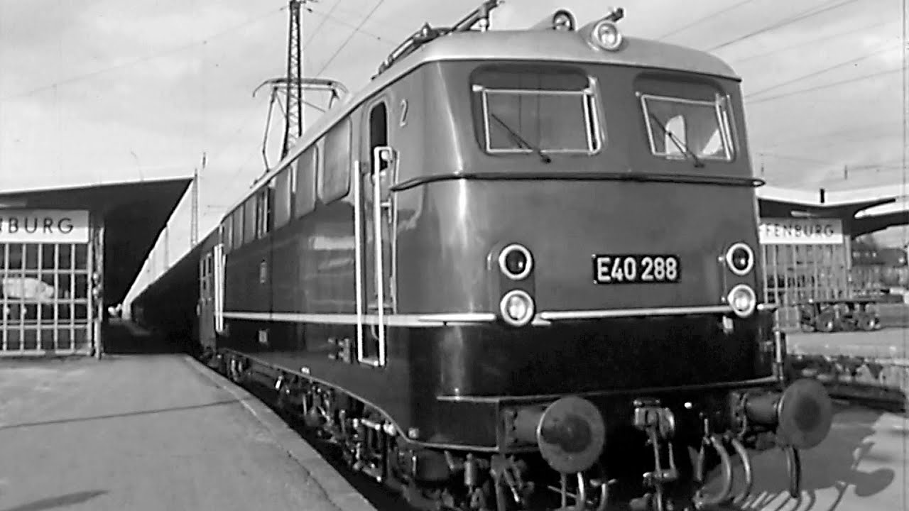 Elektrifizierung der Schwarzwaldbahn (1965)