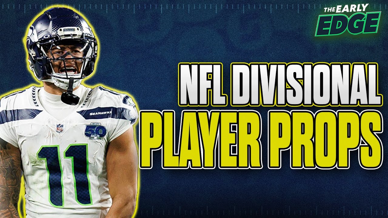 NFL Divisional PLAYER PROP Bets | The Early Edge