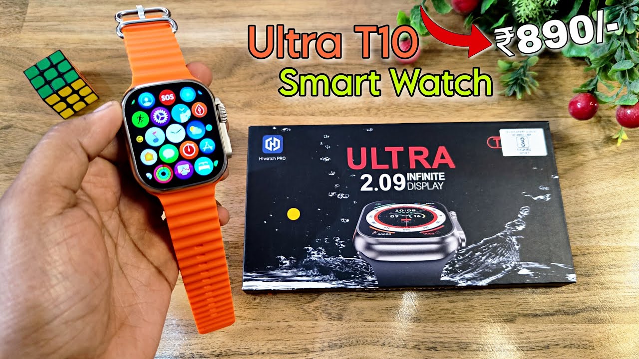 t10 ultra Smartwatch unboxing & Review | T10Ultra Smartwatch | Apple Watch Ultra Clone