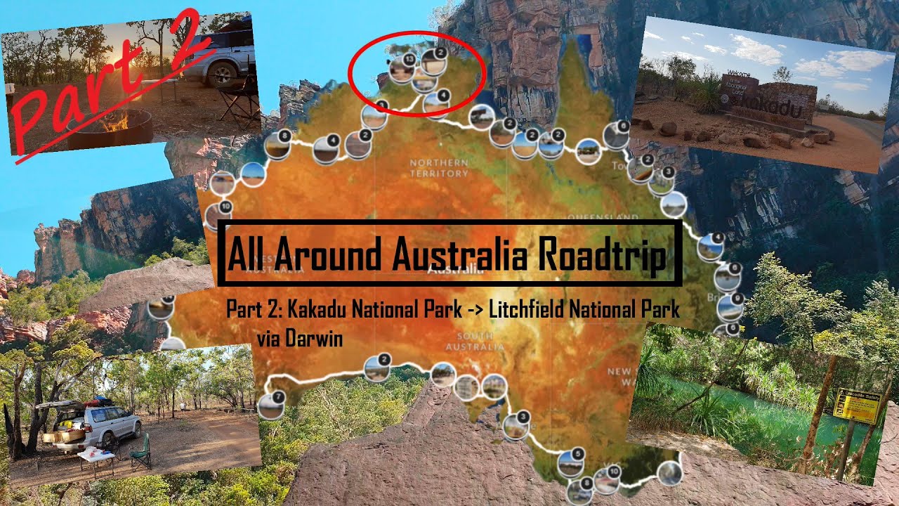 All Around Australia PART 2 (Kakadu NP - Litchfield NP) Roadtrip | 4K/UHD