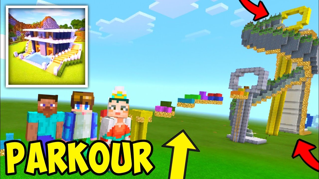 Multiplayer Parkour in Craft World 2024 Gameplay Walkthrough | Craft World - Master Block 3d