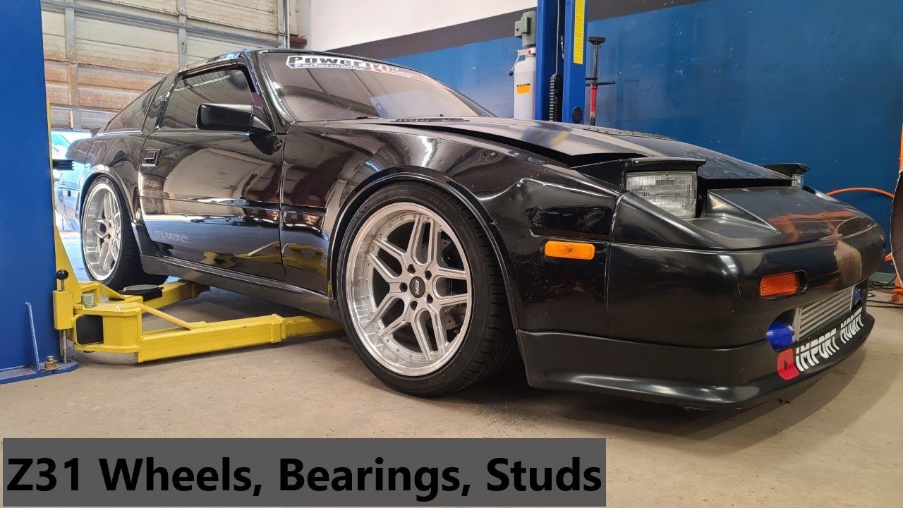 Z31 300zx Wheels, Bearings, extended Studs