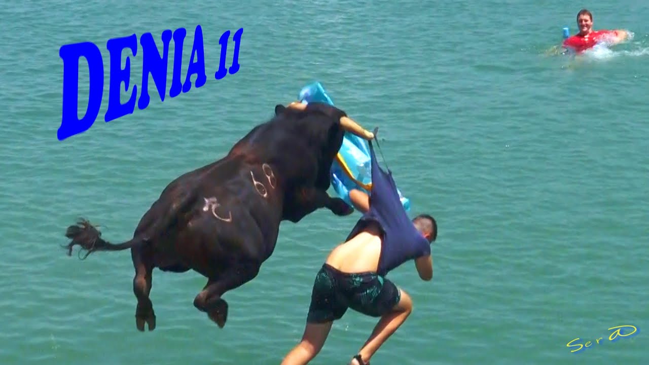 DENIA 11 TORO se lo lleva del cuerno Volando al Mar