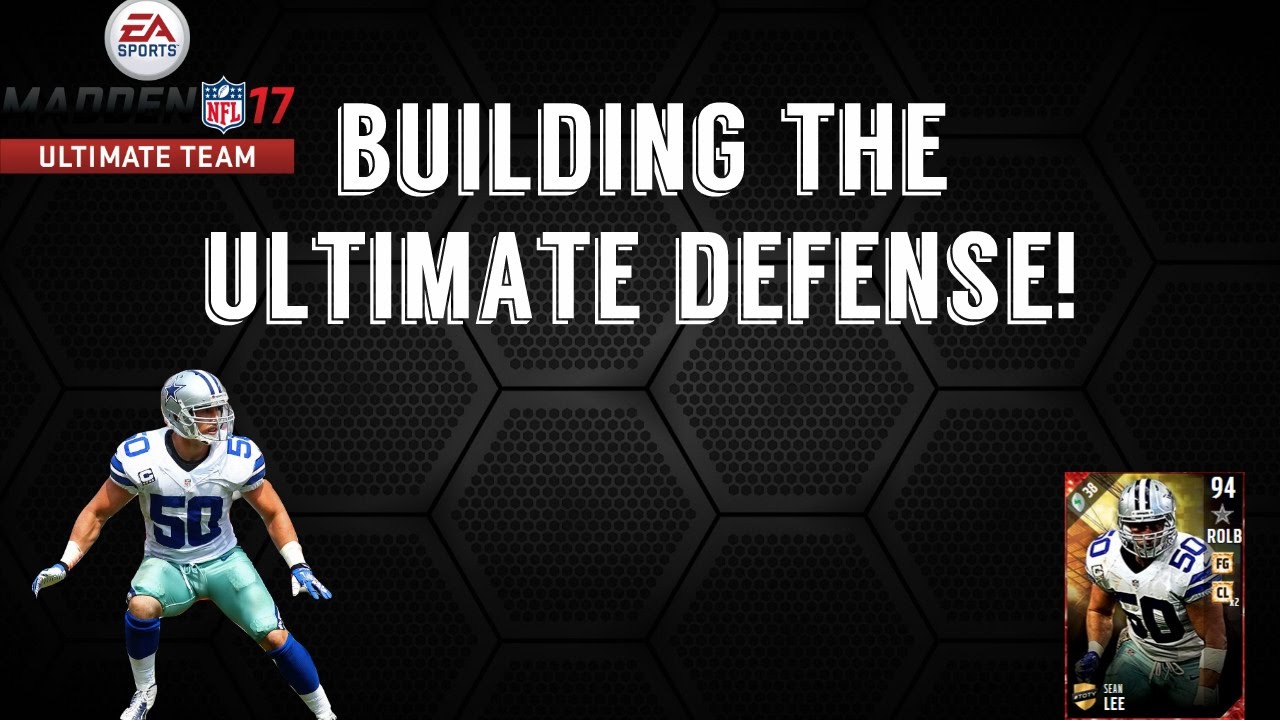 The Best Defense!  - Madden 17 MUT