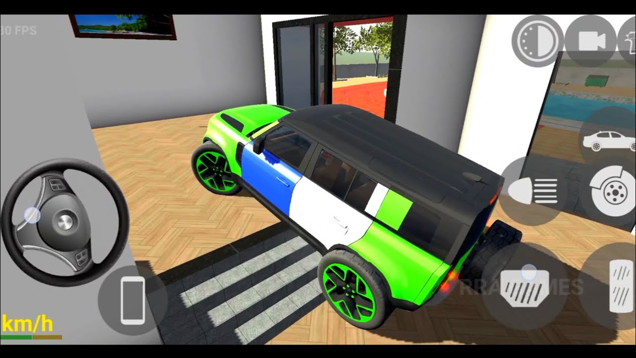 Franklin Order Buy Modified Defender Gadi Wala Game Car Game Indian Car Simulator Game! RRA GAMES#79