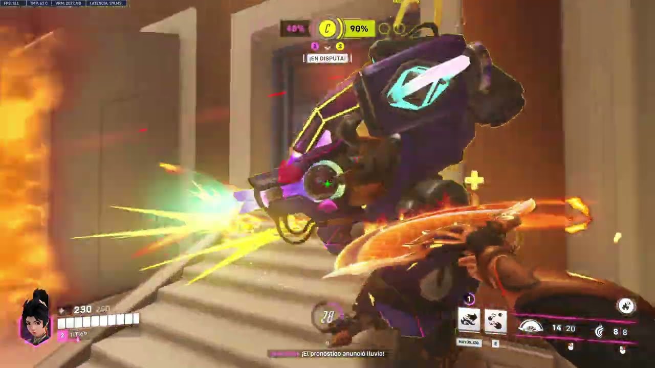 PROBAMOS AL NUEVO DPS ANRAN EN OVERWATCH
