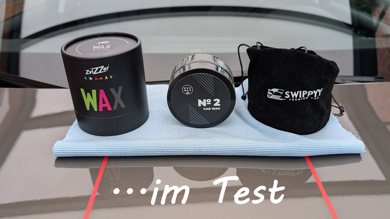 3 Premium Auto Wachse im Vergleich – Swippyy Ceramic Carnauba Wax , Neowax No2 , Zvizzer Graphene