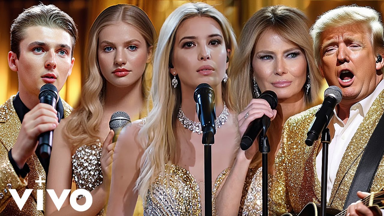 Star-Studded Duets: The Trump Family and Princess Leonor Shine at the Oscars 2025!  |AI generated 